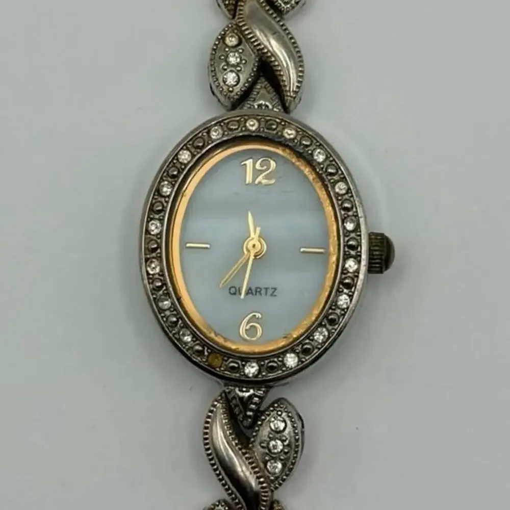 Silver & Gold Twist Watch